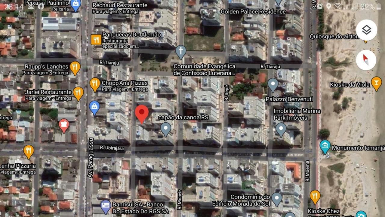Apartamento Temporada Edificio Silviane Gomes Capao da Canoa Luaran gambar